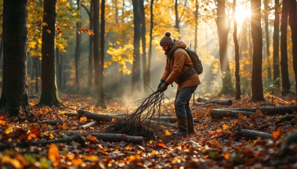 Peut-on ramasser librement du bois en forêt pour se chauffer ?