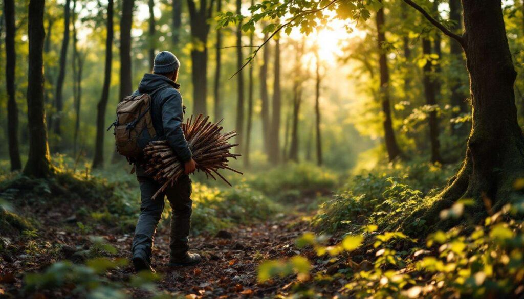Ramasser du bois en forêt : vrai droit ou simple idée reçue ? Les règles et sanctions en 2026