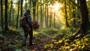 Ramasser du bois en forêt : vrai droit ou simple idée reçue ? Les règles et sanctions en 2026