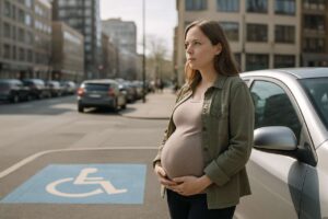 Une femme enceinte peut-elle se garer sur une place handicapée sans être verbalisée ?